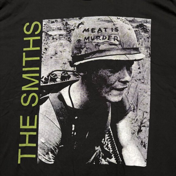 The Smiths Meat Is Murder Album Rock Band Tee L - Picture 2 of 4